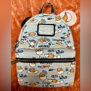 New with tags Gudetama x Loungefly Backpack Sanrio